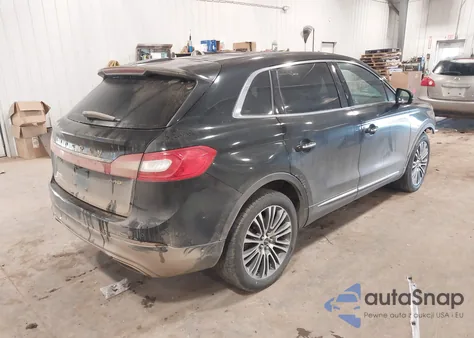 2017 Lincoln Mkx Reserve z USA, uszkodzony, nr VIN 2LMPJ8LR9HBL33246